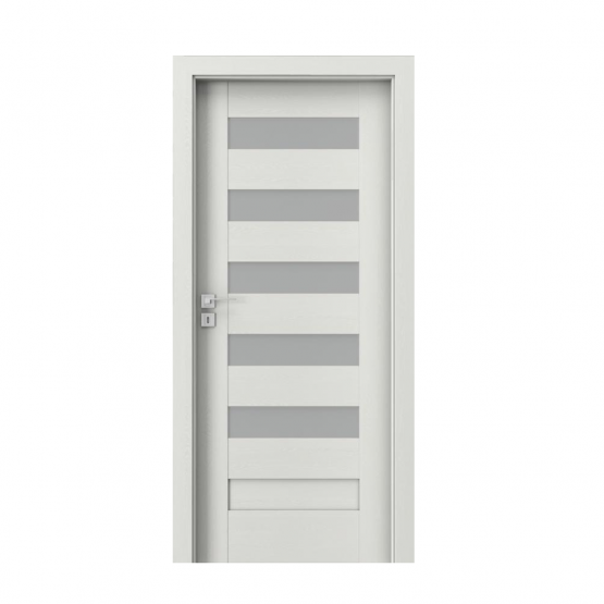 PORTA – drzwi wewnętrzne ramiakowe- KOLEKCJA KONCEPT-WENGE WHITE- C5