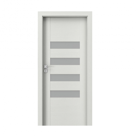 PORTA – drzwi wewnętrzne ramiakowe- KOLEKCJA KONCEPT-WENGE WHITE- H4