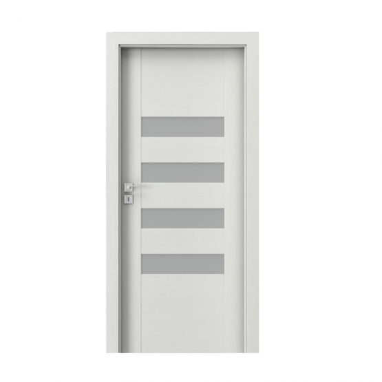 PORTA – drzwi wewnętrzne ramiakowe- KOLEKCJA KONCEPT-WENGE WHITE- H4