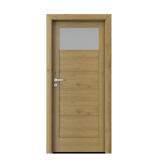 PORTA – drzwi wewnętrzne ramiakowe- KOLEKCJA VERTE HOME B – DĄB NATURALNY – B1