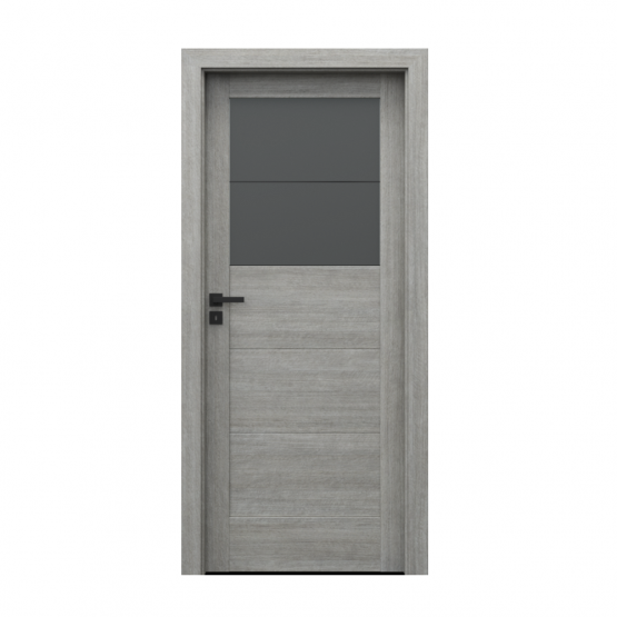 PORTA – drzwi wewnętrzne ramiakowe- KOLEKCJA VERTE HOME B – DĄB SREBRZYSTY – B2