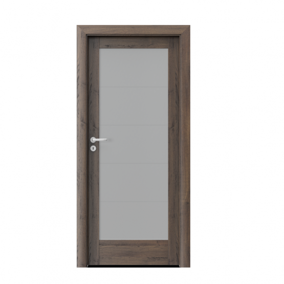 PORTA – drzwi wewnętrzne ramiakowe- KOLEKCJA VERTE HOME B – DĄB SZKARŁATNY- B5