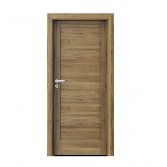 PORTA – drzwi wewnętrzne ramiakowe- KOLEKCJA VERTE HOME C – AKACJA MIODOWA – INTARSJE -C0