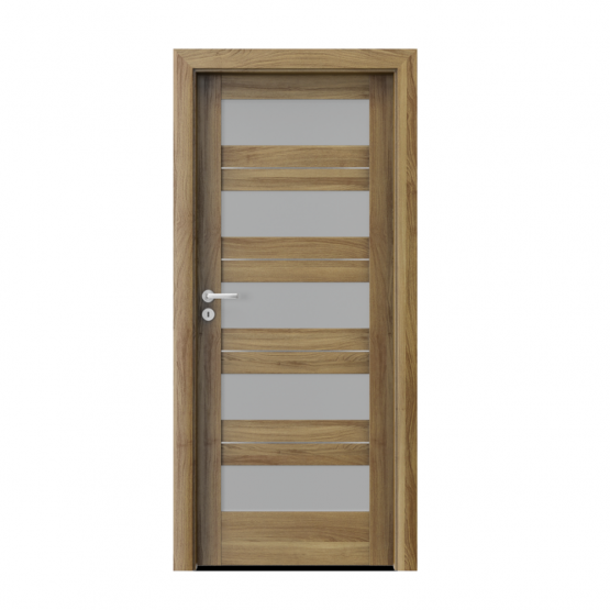 PORTA – drzwi wewnętrzne ramiakowe- KOLEKCJA VERTE HOME C – AKACJA MIODOWA – INTARSJE -C5