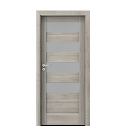 PORTA – drzwi wewnętrzne ramiakowe- KOLEKCJA VERTE HOME C – AKACJA SREBRNA – C4