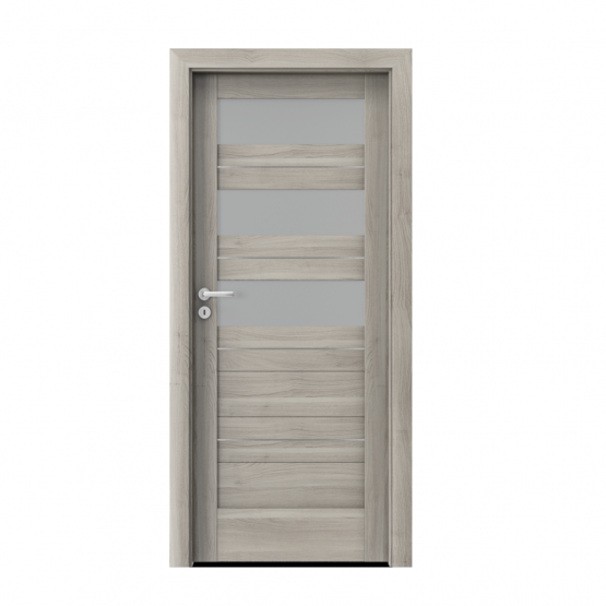 PORTA – drzwi wewnętrzne ramiakowe- KOLEKCJA VERTE HOME C – AKACJA SREBRNA – INTARSJE – C3