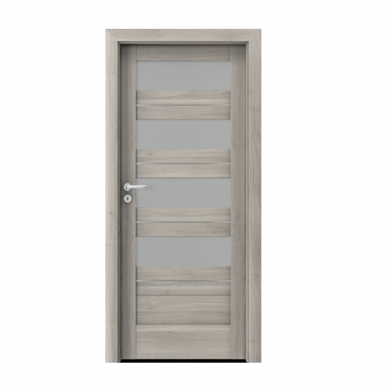 PORTA – drzwi wewnętrzne ramiakowe- KOLEKCJA VERTE HOME C – AKACJA SREBRNA – INTARSJE – C4