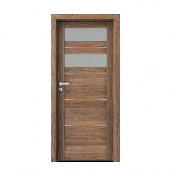 PORTA – drzwi wewnętrzne ramiakowe- KOLEKCJA VERTE HOME C – DĄB KALIFORNIA – INTARSJE – C2