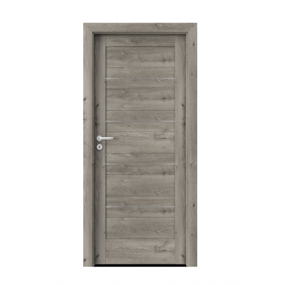 PORTA – drzwi wewnętrzne ramiakowe- KOLEKCJA VERTE HOME C – DĄB SYBERYJSKI – INTARSJE – C0