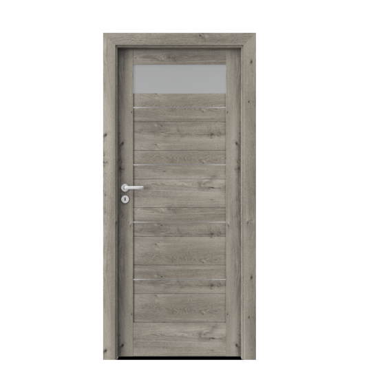 PORTA – drzwi wewnętrzne ramiakowe- KOLEKCJA VERTE HOME C – DĄB SYBERYJSKI – INTARSJE – C1