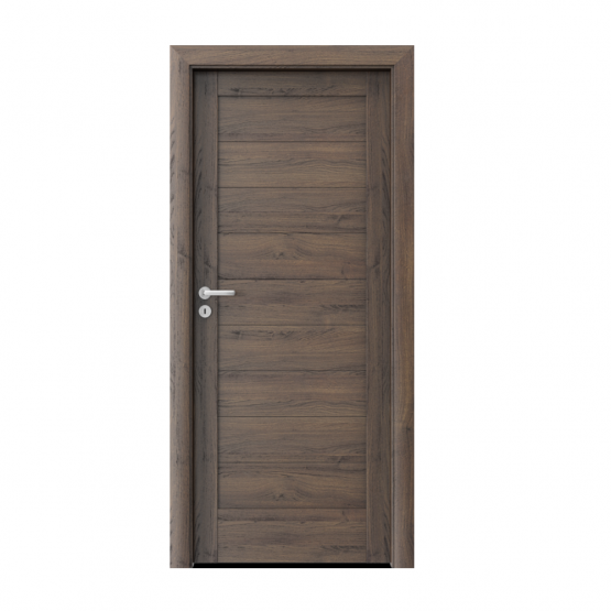 PORTA – drzwi wewnętrzne ramiakowe- KOLEKCJA VERTE HOME C – DĄB SZKARŁATNY – C0