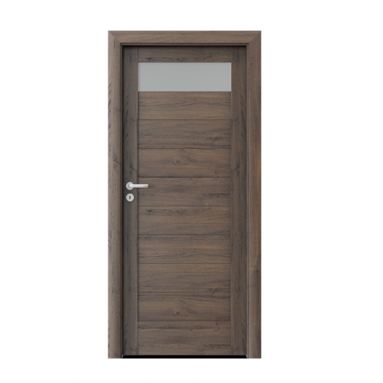 PORTA – drzwi wewnętrzne ramiakowe- KOLEKCJA VERTE HOME C – DĄB SZKARŁATNY – C1