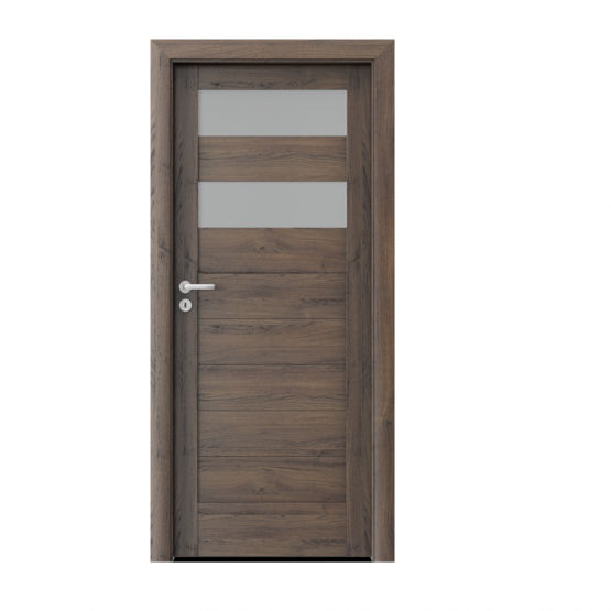 PORTA – drzwi wewnętrzne ramiakowe- KOLEKCJA VERTE HOME C – DĄB SZKARŁATNY – C2