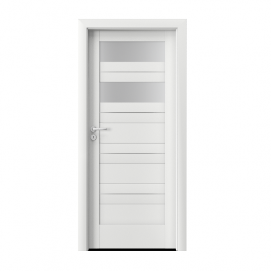 PORTA – drzwi wewnętrzne ramiakowe- KOLEKCJA VERTE HOME C -INTARSJE BIAŁY – C2