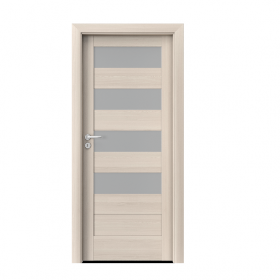 PORTA – drzwi wewnętrzne ramiakowe- KOLEKCJA VERTE HOME C -ORZECH BIELONY – C4