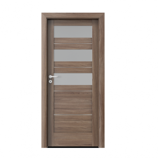 PORTA – drzwi wewnętrzne ramiakowe- KOLEKCJA VERTE HOME C – ORZECH VERONA 2 – INTARSJE – C3