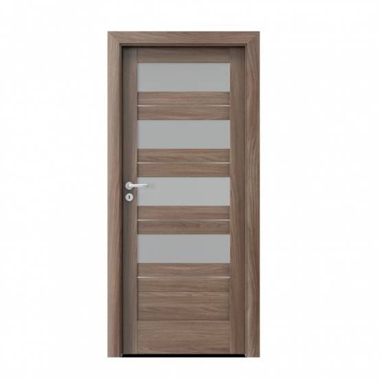 PORTA – drzwi wewnętrzne ramiakowe- KOLEKCJA VERTE HOME C – ORZECH VERONA 2 – INTARSJE – C4