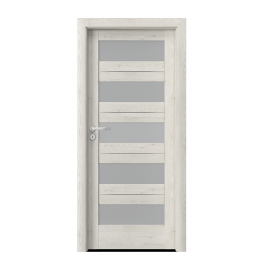 PORTA – drzwi wewnętrzne ramiakowe- KOLEKCJA VERTE HOME C – SOSNA NORWESKA – INTARSJE- C5