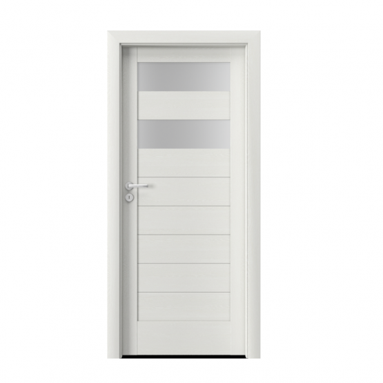 PORTA – drzwi wewnętrzne ramiakowe- KOLEKCJA VERTE HOME C – WENGE WHITE – C2