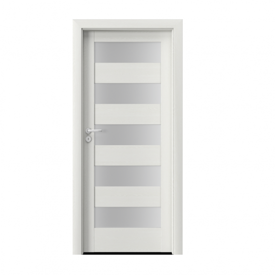 PORTA – drzwi wewnętrzne ramiakowe- KOLEKCJA VERTE HOME C – WENGE WHITE – C5