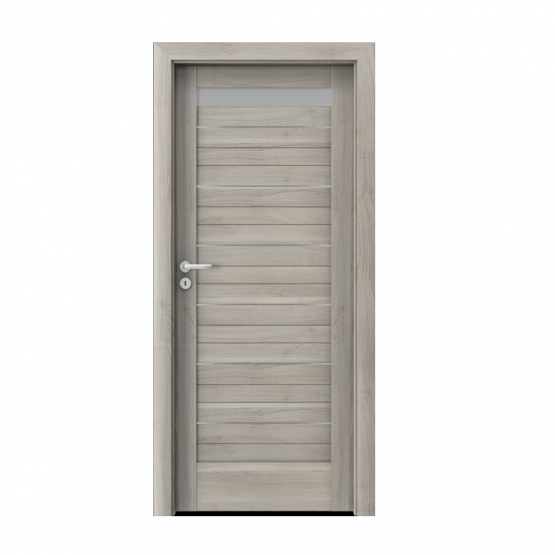 PORTA – drzwi wewnętrzne ramiakowe- KOLEKCJA VERTE HOME D – AKACJA SREBRNA – INTARSJE – D1
