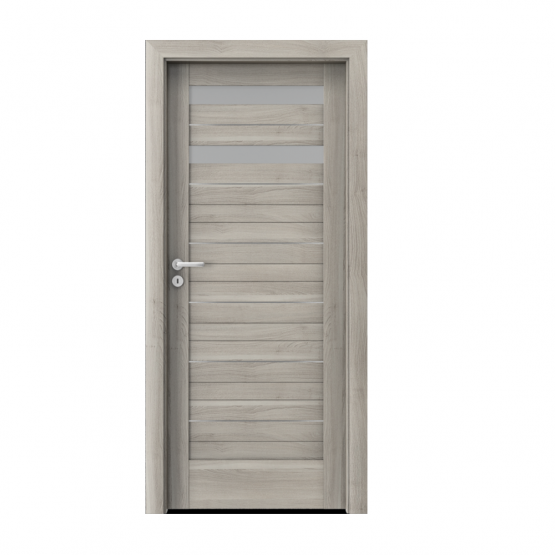 PORTA – drzwi wewnętrzne ramiakowe- KOLEKCJA VERTE HOME D – AKACJA SREBRNA – INTARSJE – D2