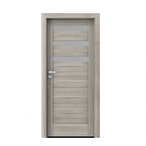 PORTA – drzwi wewnętrzne ramiakowe- KOLEKCJA VERTE HOME D – AKACJA SREBRNA – INTARSJE – D3