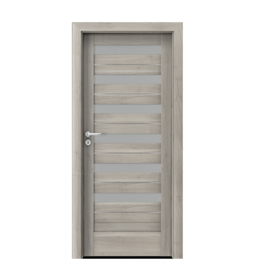 PORTA – drzwi wewnętrzne ramiakowe- KOLEKCJA VERTE HOME D – AKACJA SREBRNA – INTARSJE – D6
