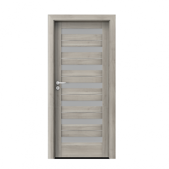 PORTA – drzwi wewnętrzne ramiakowe- KOLEKCJA VERTE HOME D – AKACJA SREBRNA – INTARSJE – D7