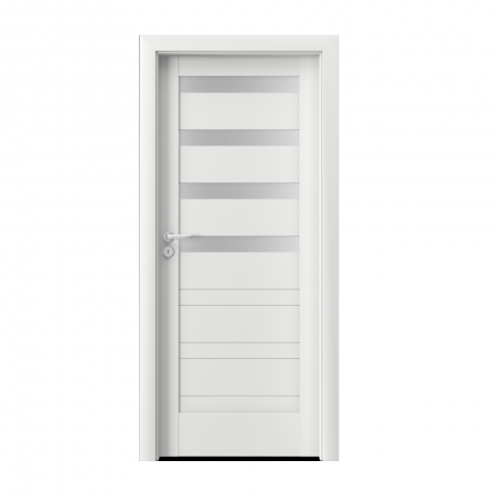 PORTA – drzwi wewnętrzne ramiakowe- KOLEKCJA VERTE HOME D – BIAŁY PREMIUM – D4