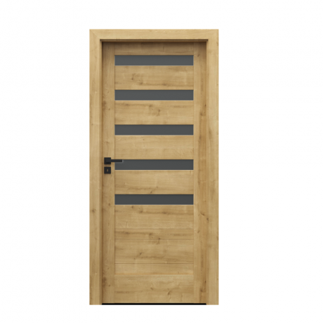 PORTA – drzwi wewnętrzne ramiakowe- KOLEKCJA VERTE HOME D – DĄB ANGIELSKI HAMILTON – D5