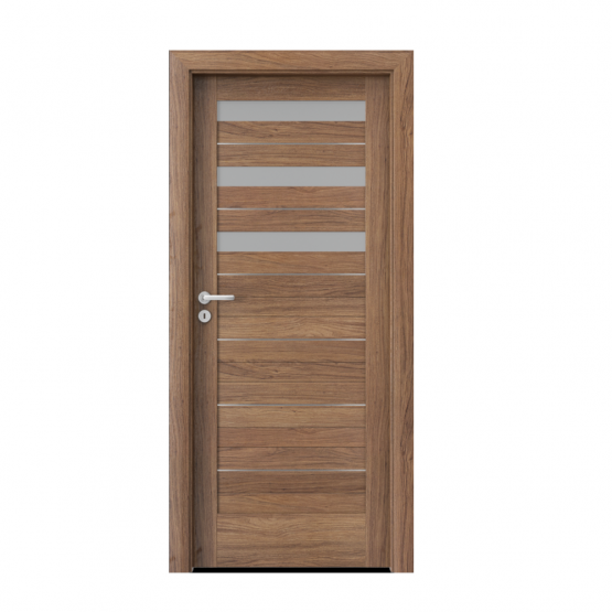 PORTA – drzwi wewnętrzne ramiakowe- KOLEKCJA VERTE HOME D – DĄB KALIFORNIA – INTARSJE – D3