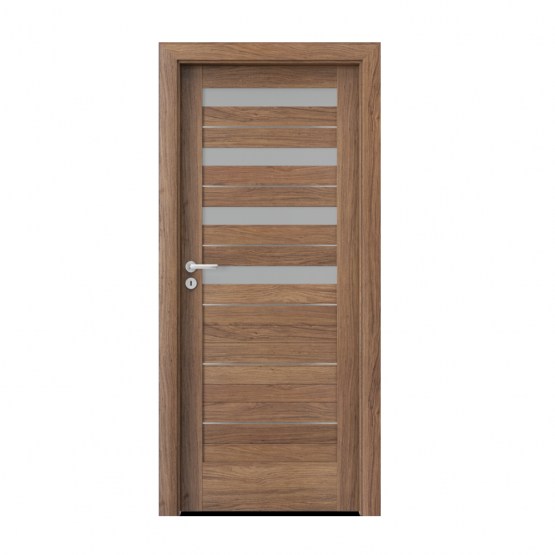 PORTA – drzwi wewnętrzne ramiakowe- KOLEKCJA VERTE HOME D – DĄB KALIFORNIA – INTARSJE – D4