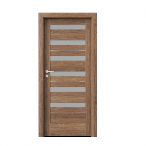 PORTA – drzwi wewnętrzne ramiakowe- KOLEKCJA VERTE HOME D – DĄB KALIFORNIA – INTARSJE – D6