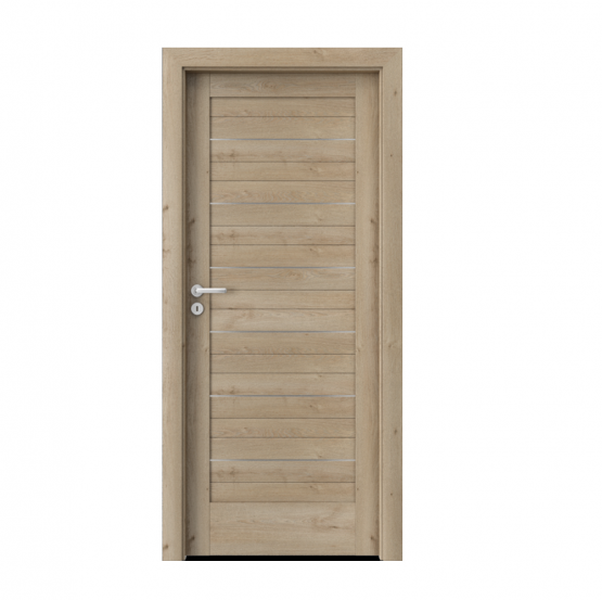 PORTA – drzwi wewnętrzne ramiakowe- KOLEKCJA VERTE HOME D – DĄB KLASYCZNY – INTARSJE – D0