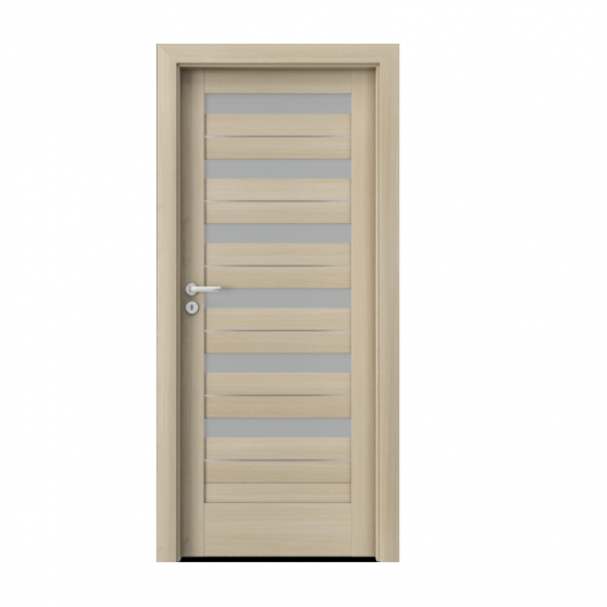 PORTA – drzwi wewnętrzne ramiakowe- KOLEKCJA VERTE HOME D – DĄB MALIBU – INTARSJE-D6