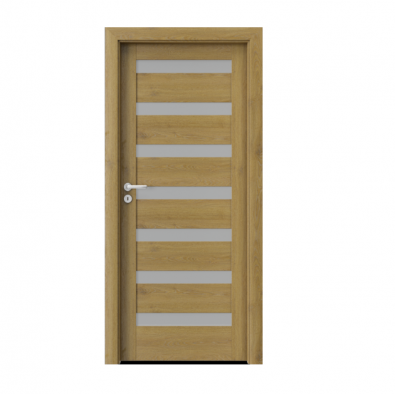 PORTA – drzwi wewnętrzne ramiakowe- KOLEKCJA VERTE HOME D – DĄB NATURALNY – D7