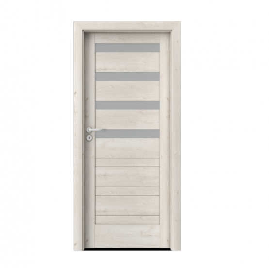 PORTA – drzwi wewnętrzne ramiakowe- KOLEKCJA VERTE HOME D – DĄB SKANDYNAWSKI – D4