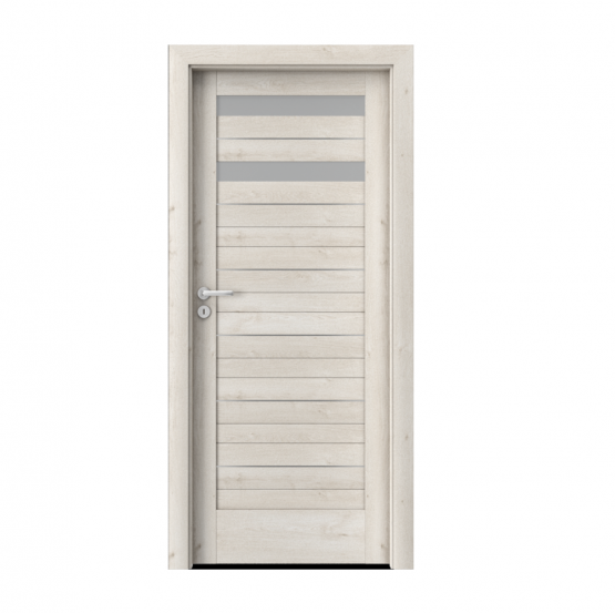 PORTA – drzwi wewnętrzne ramiakowe- KOLEKCJA VERTE HOME D – DĄB SKANDYNAWSKI – INTARSJE – D2