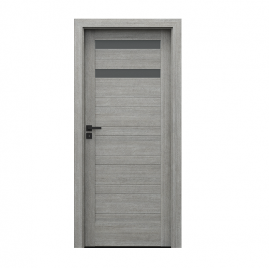 PORTA – drzwi wewnętrzne ramiakowe- KOLEKCJA VERTE HOME D – DĄB SREBRZYSTY – D2