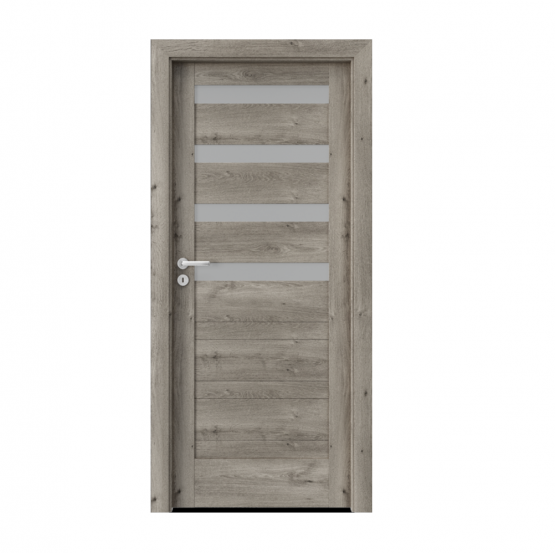 PORTA – drzwi wewnętrzne ramiakowe- KOLEKCJA VERTE HOME D – DĄB SYBERYJSKI – D4