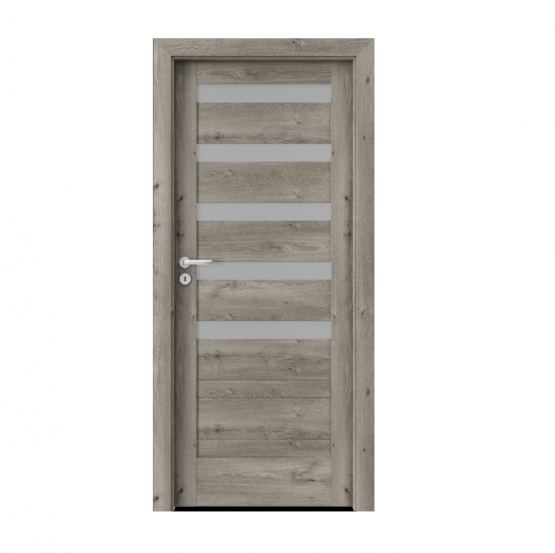 PORTA – drzwi wewnętrzne ramiakowe- KOLEKCJA VERTE HOME D – DĄB SYBERYJSKI – D5