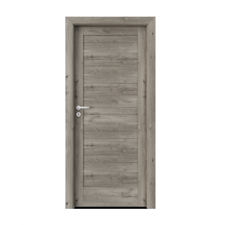 PORTA – drzwi wewnętrzne ramiakowe- KOLEKCJA VERTE HOME D – DĄB SYBERYJSKI – INTARSJE- D0