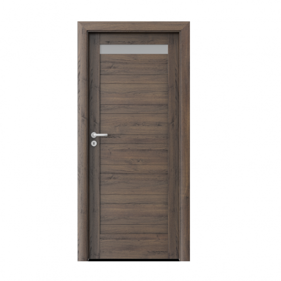 PORTA – drzwi wewnętrzne ramiakowe- KOLEKCJA VERTE HOME D – DĄB SZKARŁATNY – D1