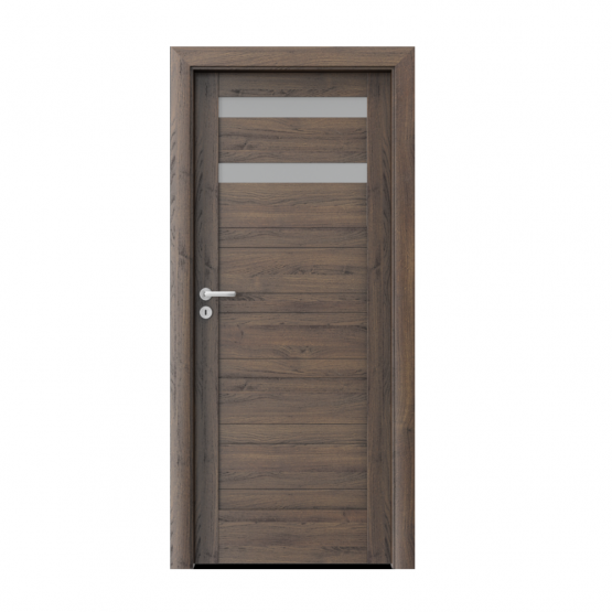 PORTA – drzwi wewnętrzne ramiakowe- KOLEKCJA VERTE HOME D – DĄB SZKARŁATNY – D2