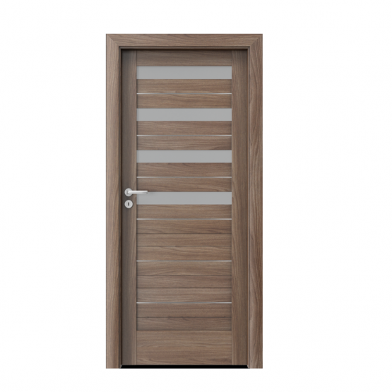 PORTA – drzwi wewnętrzne ramiakowe- KOLEKCJA VERTE HOME D – ORZECH VERONA 2 – INTARSJE-D4