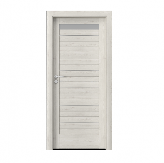 PORTA – drzwi wewnętrzne ramiakowe- KOLEKCJA VERTE HOME D – SOSNA NORWESKA – INTARSJE – D1