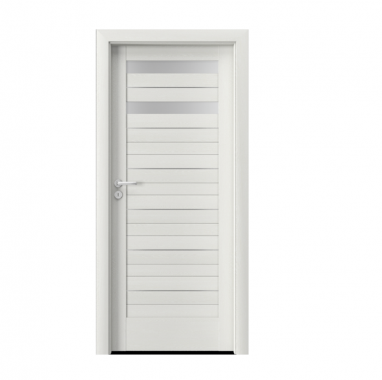 PORTA – drzwi wewnętrzne ramiakowe- KOLEKCJA VERTE HOME D – WENGE WHITE – INTARSJE – D2