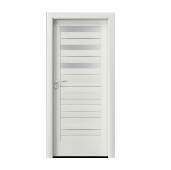 PORTA – drzwi wewnętrzne ramiakowe- KOLEKCJA VERTE HOME D – WENGE WHITE – INTARSJE – D3