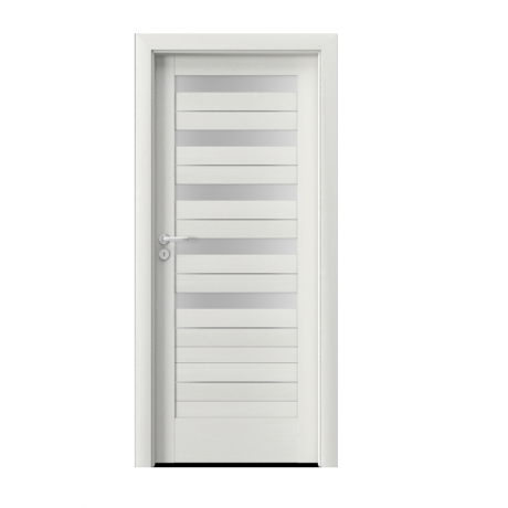 PORTA – drzwi wewnętrzne ramiakowe- KOLEKCJA VERTE HOME D – WENGE WHITE – INTARSJE – D5